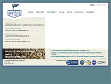 Tablet Screenshot of masiques.com
